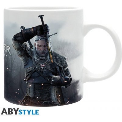 Abysse Corp Hrnek Zaklínač Geralt 320 ml – Zbozi.Blesk.cz