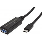 Roline 12.04.1065 USB 5Gbps (USB 3.0) aktivní prodlužovací USB C(M) - USB A(F), 5m – Zboží Živě