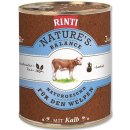 Krmivo pro psa Finnern Rinti Nature‘s Balance telecí & těstoviny & vejce 0,8 kg
