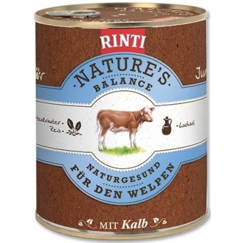 Finnern Rinti Nature‘s Balance telecí & těstoviny & vejce 0,8 kg