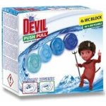 Dr. Devil Polar Aqua Push Pull WC blok bez košíku 4 x 20 g – Zboží Dáma