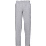 Fruit of the Loom pánské tepláky Classic Open Hem Jog pants světle šedý melír – Hledejceny.cz