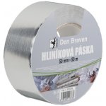 DEN BRAVEN Hliníková páska 100 mm x 50 m stříbrná – Zboží Mobilmania