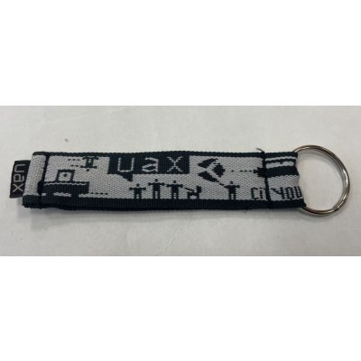 Přívěsek na klíče UAX SHORT KEY LACE Grey