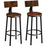 Tectake 2 Poole Industriální dřevo tmavé rustikální styl – Hledejceny.cz