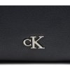 Kosmetický kufřík Calvin Klein Kosmetický kufřík Mono Hrdw Rfid Washbag K50K511450 Černá Imitace kůže