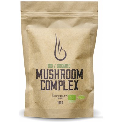 BioNature Bio Organic Mushroom Complex BioNature 100 g – Hledejceny.cz