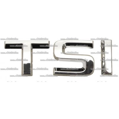 ORIGINAL zadní nápis TSI, chromový VAG 5JA853687B2ZZ – Zboží Mobilmania