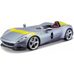 Bburago Ferrari Monza SP1 stříbrná 1:24 – Zboží Mobilmania