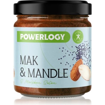 Powerlogy Mak a Mandle Krém ořechová pomazánka 330 g
