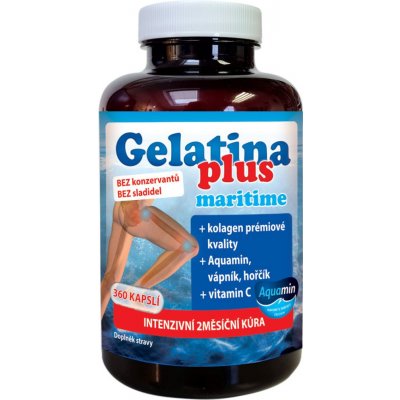 Gelatina Plus maritime 360 kapslí
