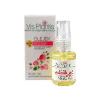 Vis Plantis Care Oils růžový olej na obličej Enriched with Macadamia Oil 30 ml