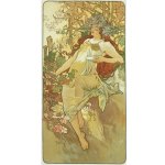 Pohled Alfons Mucha – Autumn, dlouhý – Zboží Dáma