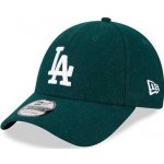 New Era 9FORTY MLB Melton Wool Essential Los Angeles Dodgers Dark Green / White – Zboží Mobilmania