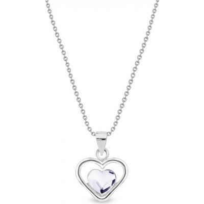 Spark čirý se Swarovski elements sweetheart NM28086C-L Krystal – Hledejceny.cz