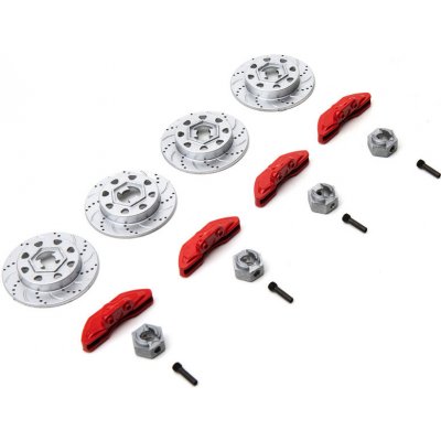 RBX10: Axial unašeč kola brzdový disk třmen 4 ks – Zboží Mobilmania