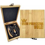 Sablio Dárková sada na víno Jsem princezna, vole!: 147×168×49 mm – Hledejceny.cz