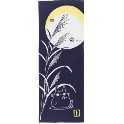Dekorace - Totoro Tenugui - Otsukimi – Zboží Dáma