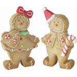 Boltze Dekorativní figurka perníček různé druhy 23 x 15 x 6 cm, 1 ks – Hledejceny.cz