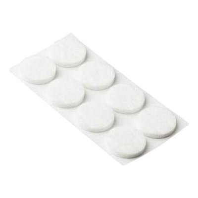 Walteco Filcové podložky, průměr 30mm, samolepící, bílé, 32 ks , 84941 – Sleviste.cz