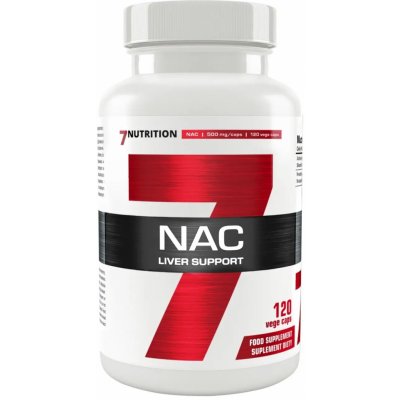 7 Nutrition NAC N-acetyl L-cystein 120 kapslí – Hledejceny.cz