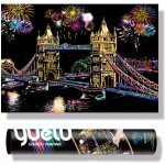 Kouzelný stírací obraz London – Hledejceny.cz