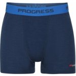 PROGRESS MW Skn pánské merino boxerky modré – Zboží Dáma