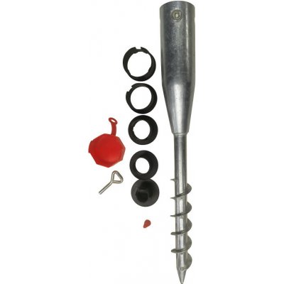 Vrut zemní pro trubku 60x550mm + 5ks redukce 24-55mm Zn – Hledejceny.cz