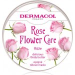 Dermacol Flower Care delicious body butter Rose tělové máslo růže 75 ml – Hledejceny.cz