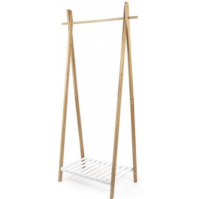 Nikaro Stojan na šaty Compactor Bamboo Stender přírodní dřevo – Zboží Dáma