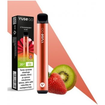 Vuse GO Strawberry Kiwi 20 mg 500 potáhnutí 1 ks