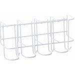 Verk 27221 Univerzální držák na deštníky se 4 háčky, bílá – Zboží Dáma