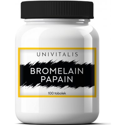 Univitalis Bromelain + Papain 100 tablet – Hledejceny.cz