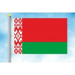 LIBEA, s.r.o. Vlajka Běloruska Rozměr: 60×90 cm, Uchycení: Karabiny na stožár – Hledejceny.cz
