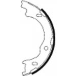 Sada brzdových čelistí, parkovací brzda TEXTAR 91068100 | Zboží Auto