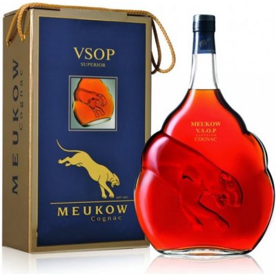 Meukow Cognac VSOP 40% 3 l (holá láhev)