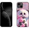 Pouzdro a kryt na mobilní telefon Apple mmCase Gelové iPhone 13 6.1 - roztomilá panda 1