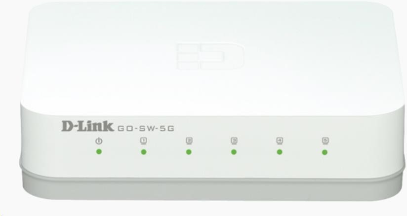 D-Link GO-SW-5G 5-Port GIGABIT EASY DESKTOP SWITCH