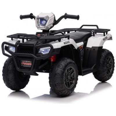 mamido Dětská elektrická čtyřkolka Superme bílá – Sleviste.cz