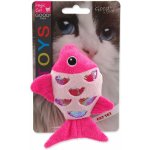 Magic Cat rybka plyšová s catnipem mix 10 cm 1ks – Hledejceny.cz
