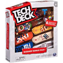 Tech Deck skateshop 6ks s příslušenstvím Flip