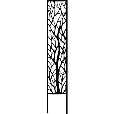 Opora pro popínavé rostliny Lafiora Baum kovová 20 x 100 cm černá – Hledejceny.cz