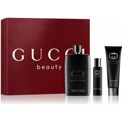 Gucci Guilty Pour Homme EDP 90 ml + sprchový gel 50 ml + EDP 15 ml – Zbozi.Blesk.cz