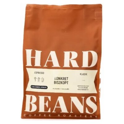 Hard Beans Coffee Konkret Sponge Espresso zrnková 1 kg – Hledejceny.cz