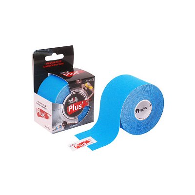 Nasara Plus Kinesiology Tape modrá 5cm x 5m