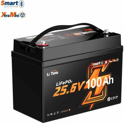 LiTime LiFePO4 baterie 24V 100Ah Xtra Mini BLUETOOTH – Hledejceny.cz