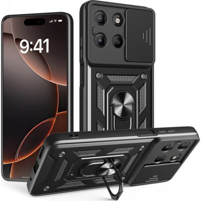 TFO Pouzdro Defender Slide pro Motorola Moto G15 / G15 Power / G17 / G17 Power, černé – Hledejceny.cz