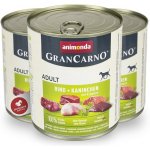 Animonda Gran Carno Adult hovězí a králík s bylinkami 800 g – Sleviste.cz
