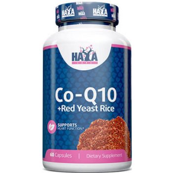 Haya Labs Coenzym Q10 & Red yeast rice 500 mg 60 kapslí
