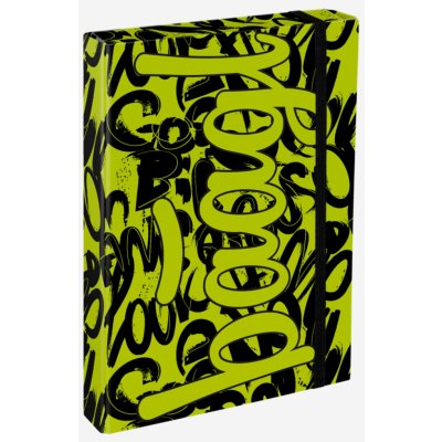 Baagl Jumbo Lime A4 černá – Sleviste.cz